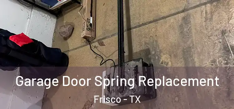  Garage Door Spring Replacement Frisco - TX