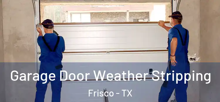  Garage Door Weather Stripping Frisco - TX