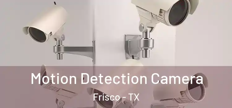  Motion Detection Camera Frisco - TX